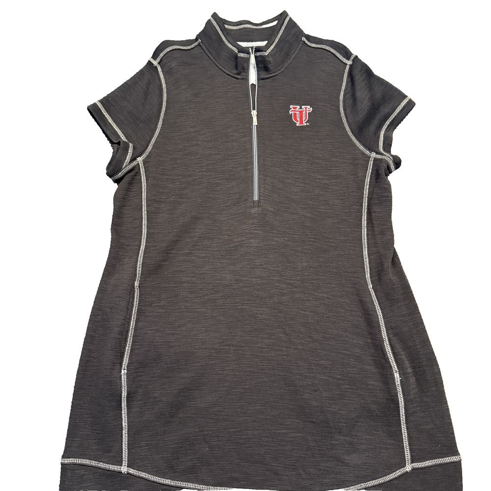 Tommy Bahama University ofTexas Tobago Bay 1/2 Half Zip Dress NWT XL
